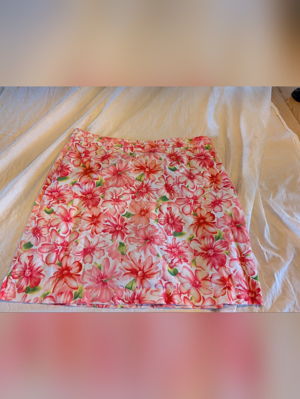 2/30$ EP Pro Pink Floral Mini Skirt
